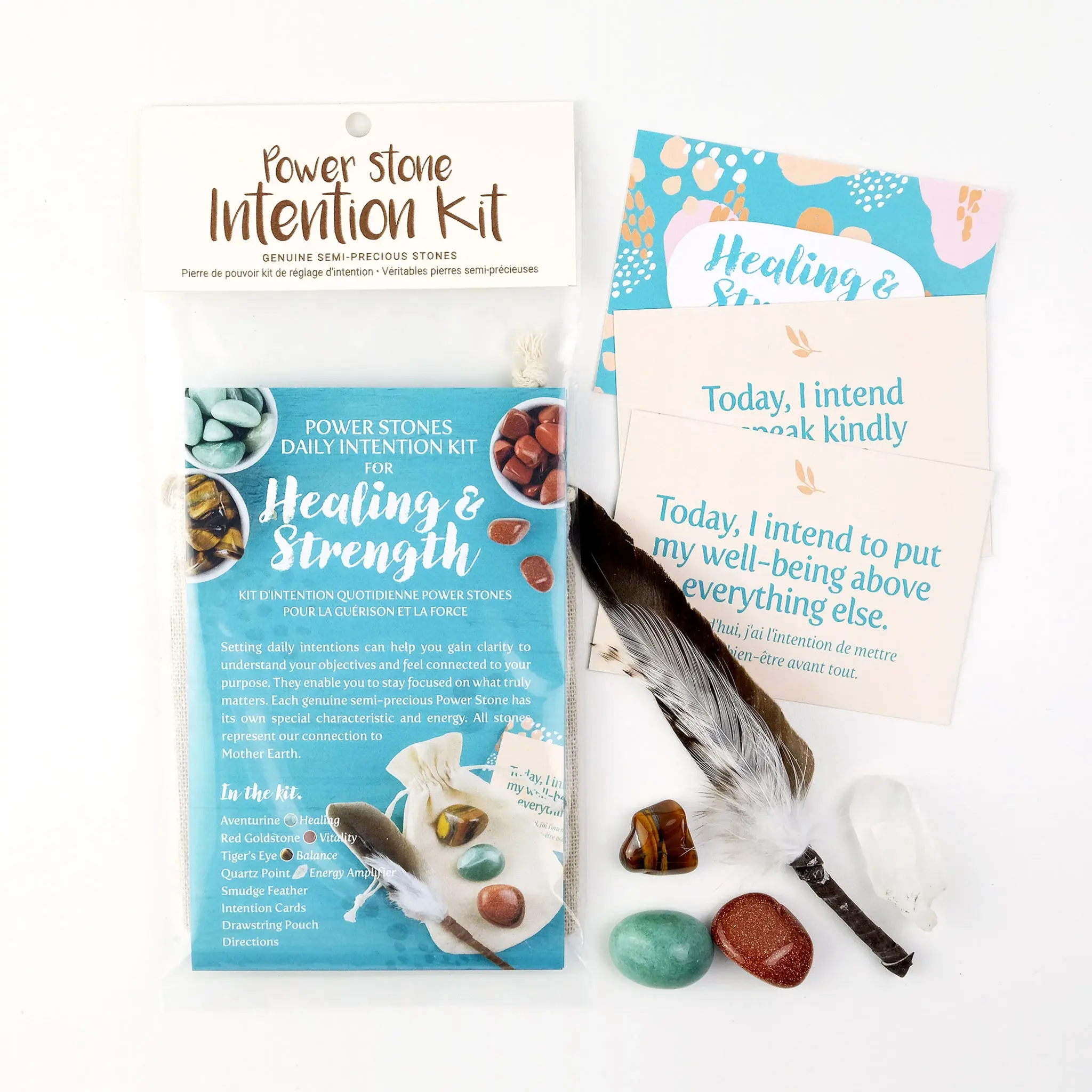 Power Stone Intention Kit for Healing and Strength