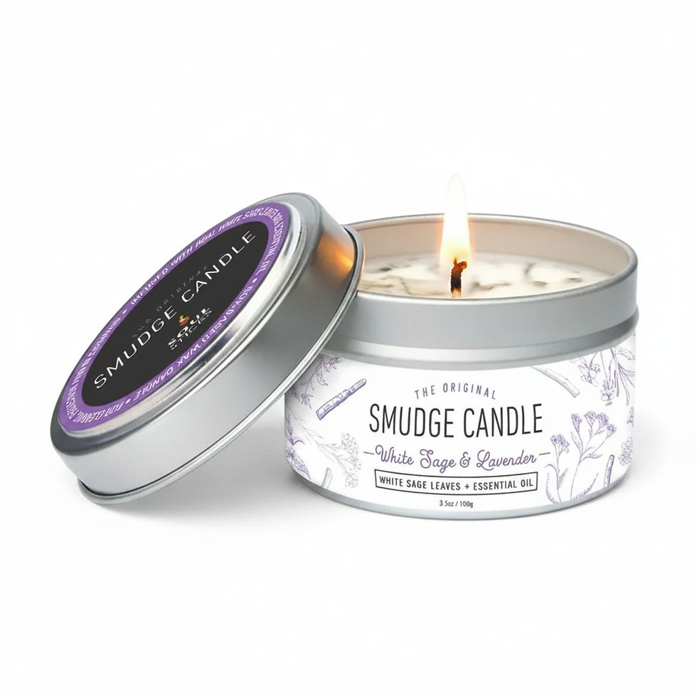 Thumbnail: White Sage and Lavender Smudge Candle
