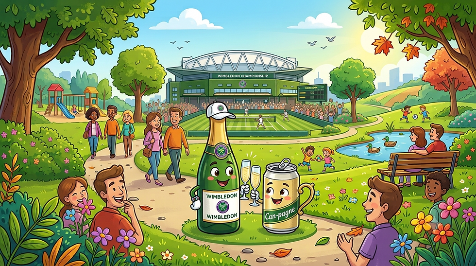 Champagne cans divide Wimbledon committee