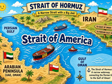 Iran war over as Strait of Hormuz renamed Strait of America