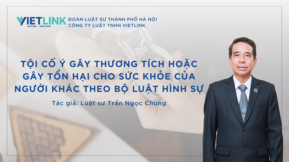 Tội cố ý gây thương tích