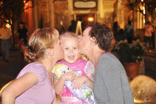 My bonus mom also joined us to celebrate 5 years breast cancer free.
