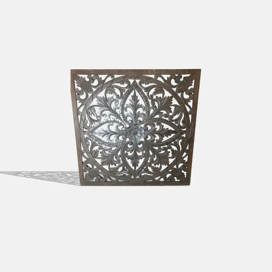 Bronze Flower Wall Art