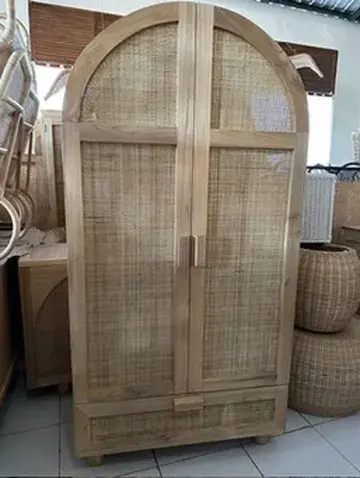 Thumbnail: Wardrobe Oval with 1 drawer
