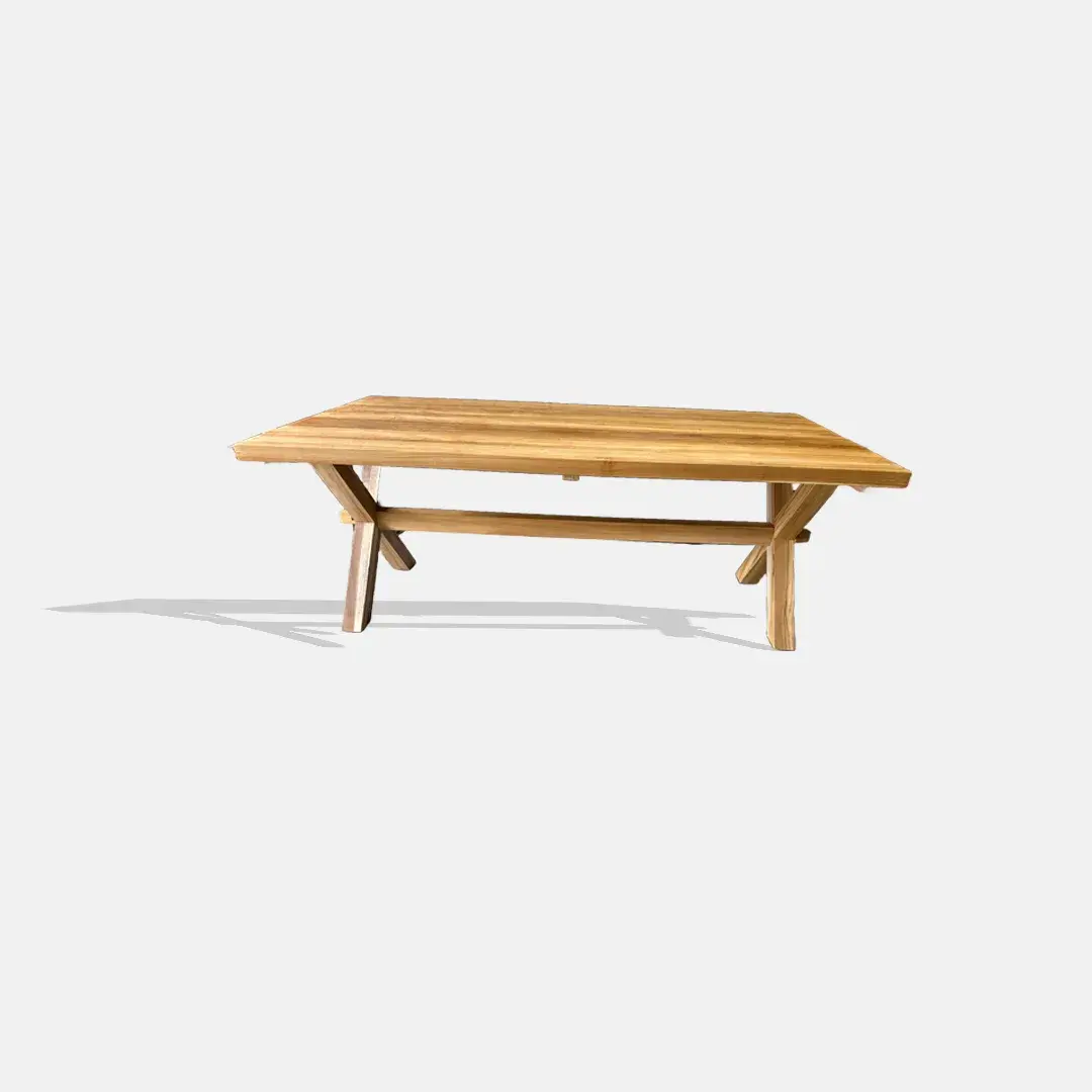 Timber Cross Dining Table