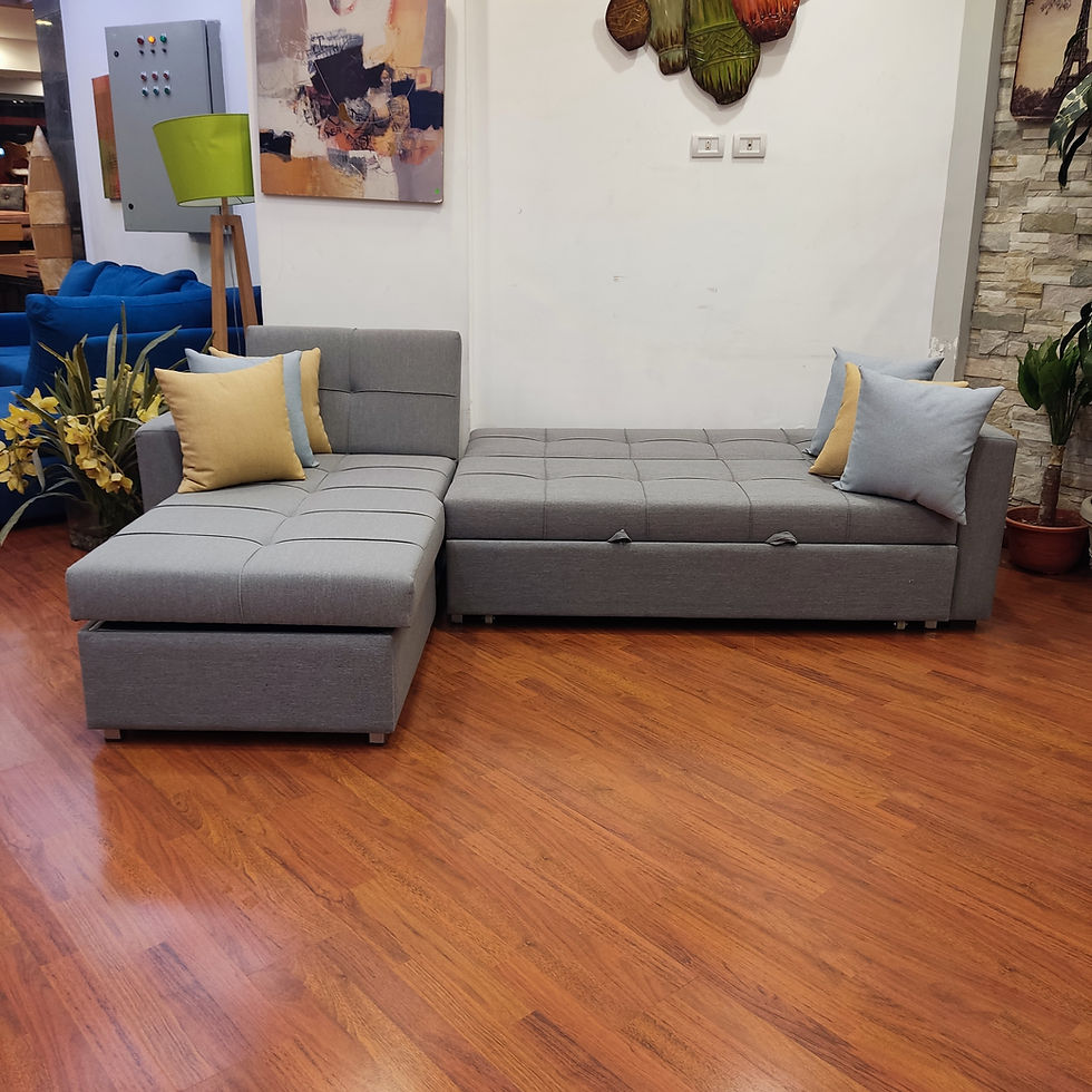 Thumbnail: Corner sofa bed 