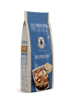 קמח כוסמין 80% מנופה