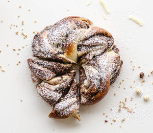 עוגת שמרים שוקולד