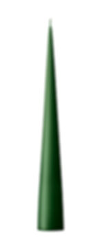 Ester & Erik Cut Grass Cone Candle - 62 - 48cm - Matt - UK stockist