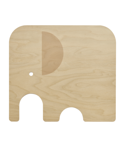 Muurla Chop & Serve Board - Elephant Medium - Birch/Pink - Uk retailer