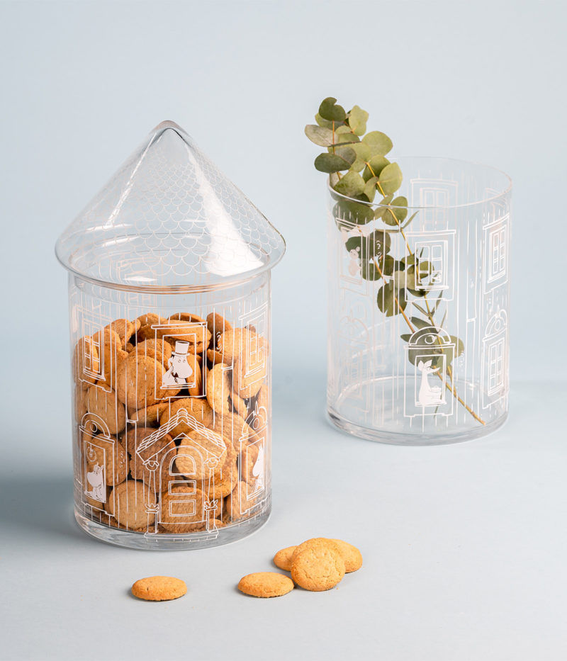 Moomin Glass Jar - MoominHouse - UK retailer