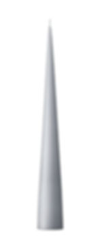 Ester & Erik Concrete Cone Candle - 71 - 48cm - Matt - Uk stockist