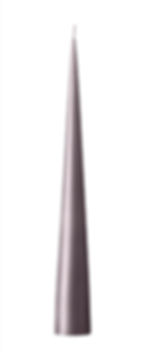 Ester & Erik Zinc Pearl Cone Candle - 09/2 - 34cm - Matt - Uk stockist