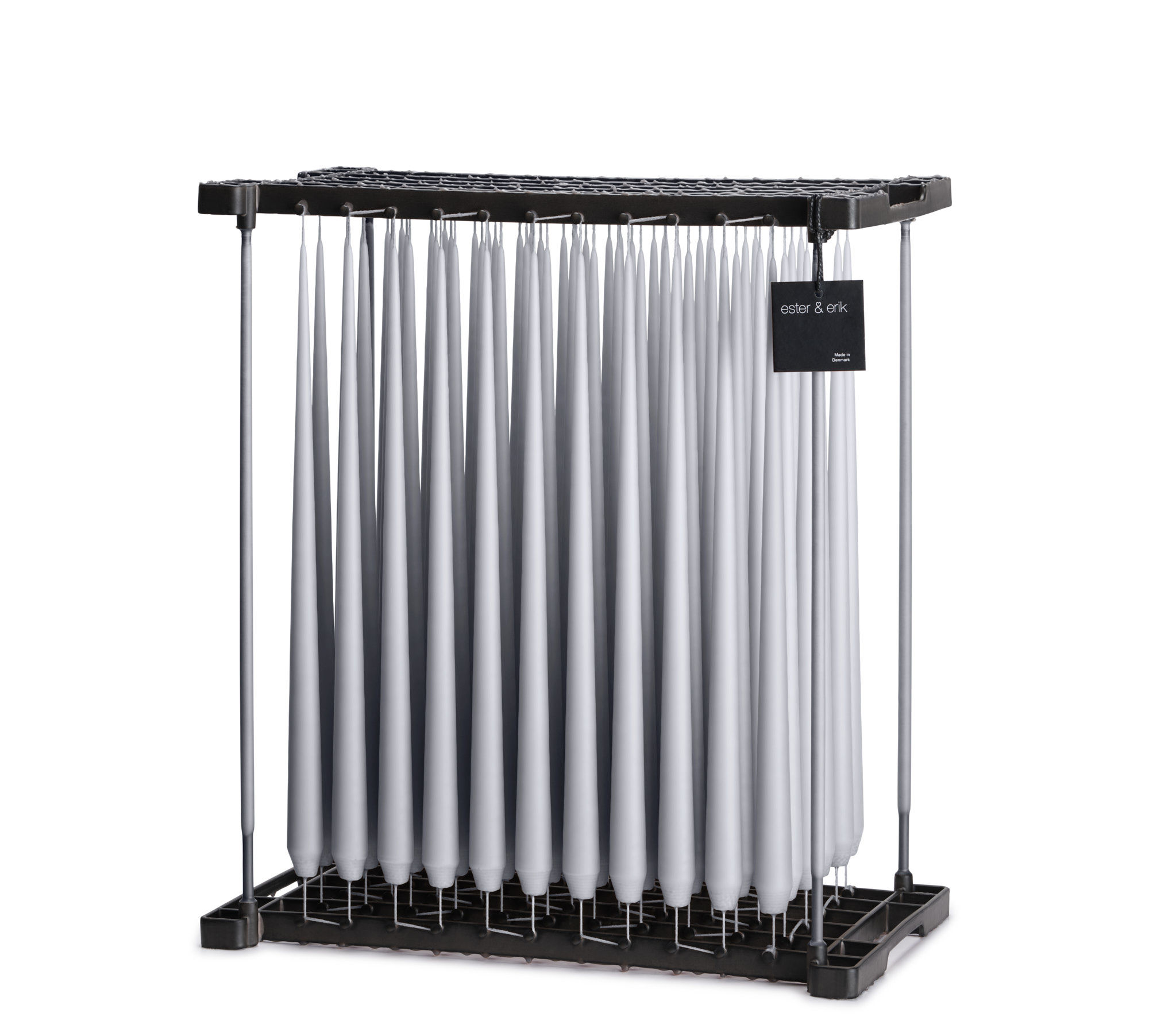 Ester & Erik Concrete Taper Candle 71 - 42cm - Matt - UK stockist