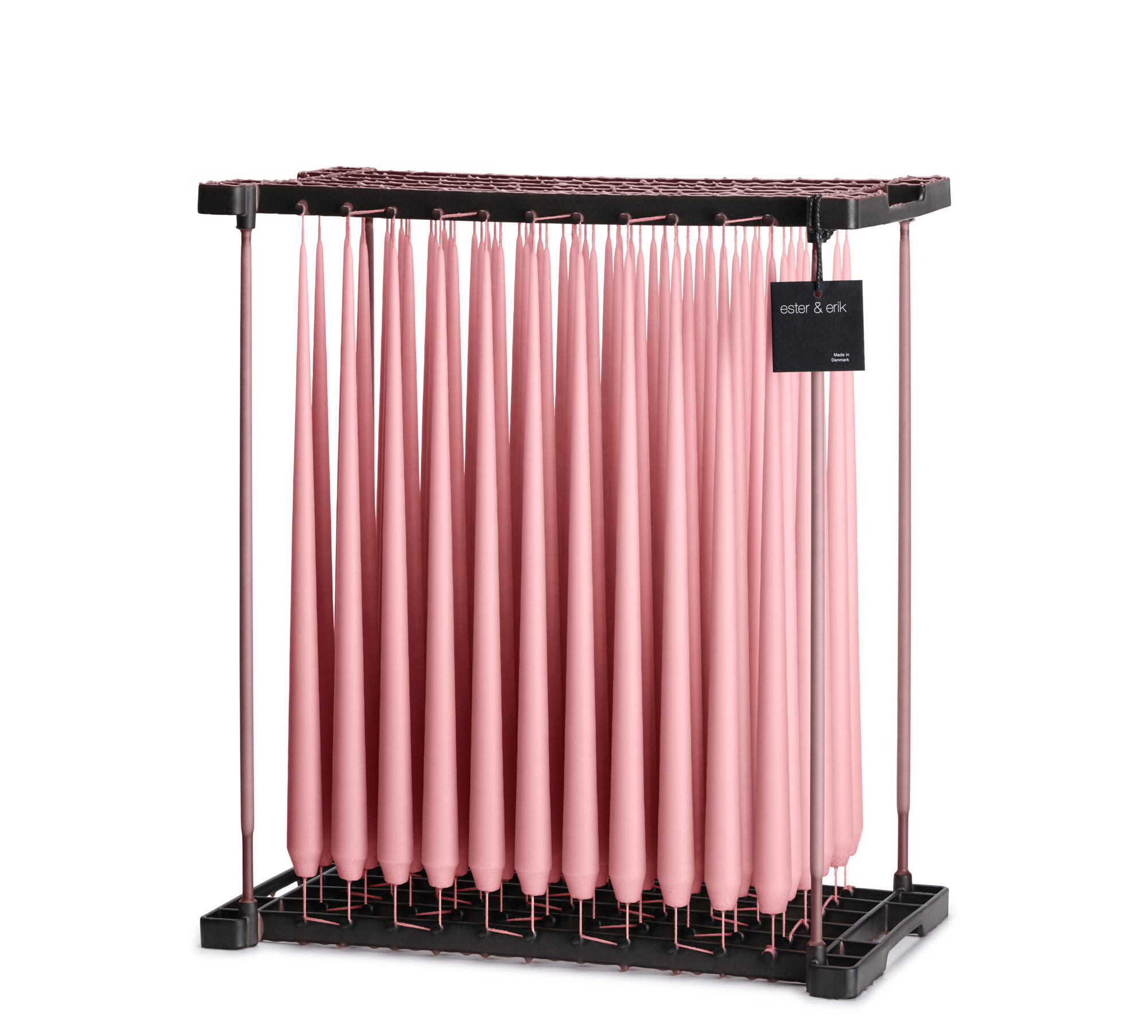 Ester & Erik Old Rose Taper Candle 39 - 42cm - Matt - UK stockist