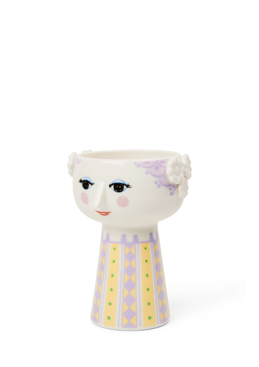 Bjørn Wiinblad - Eva Vase Lavender 15cm - Uk online shop