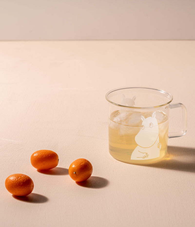 Moomin - Glass Mug - with eater eggs