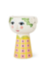 Bjørn Wiinblad - Eva Vase Yellow 18.5cm - UK retailer