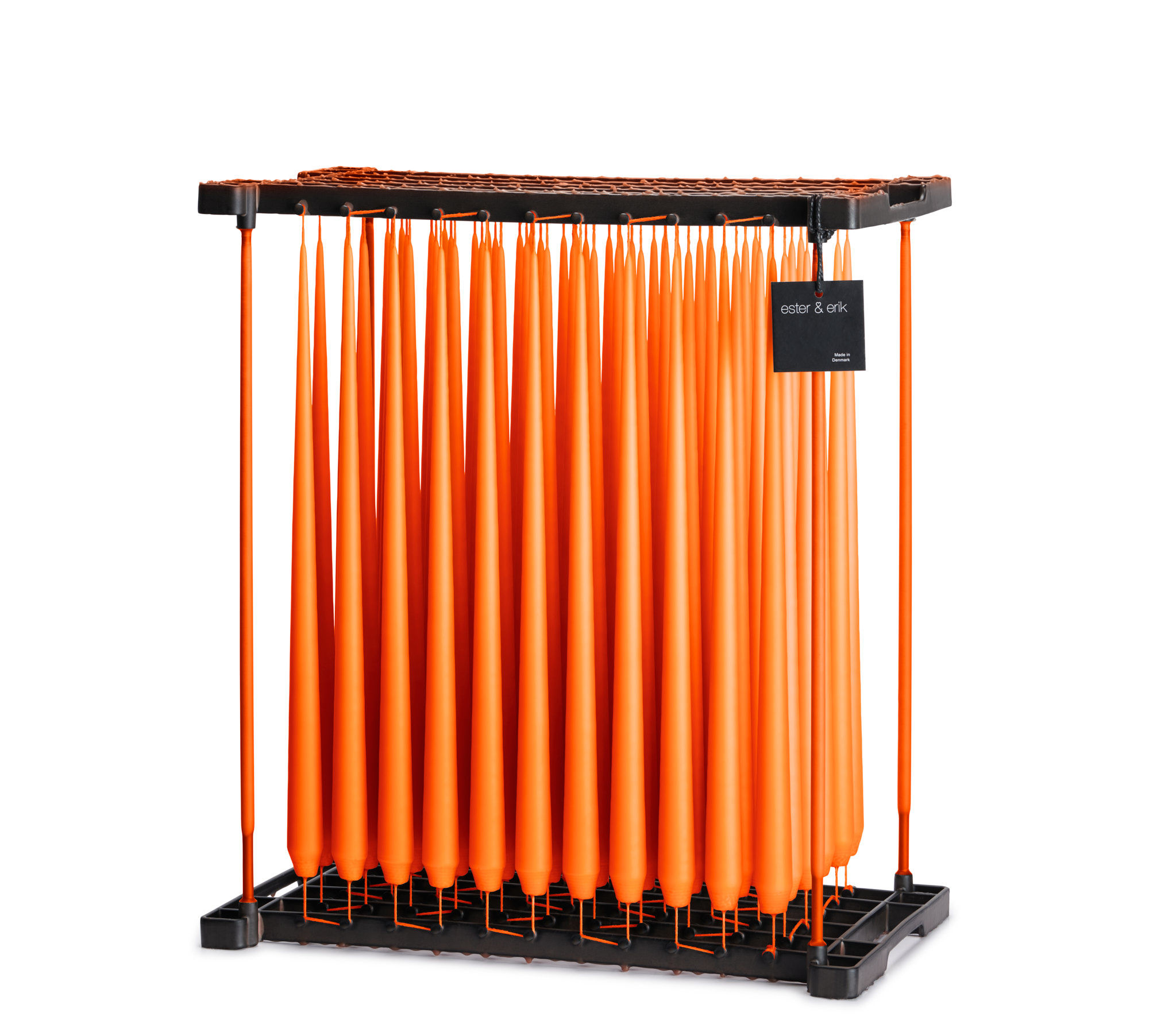 Ester & Erik Mild Orange Taper Candle 16 - 42cm - Matt - UK stockist