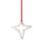 Georg Jensen 2021 Holiday Ornament Four Point Star - Silver UK stockist