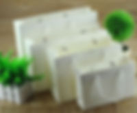 Eco White Kraft Bag W/ Cardboard