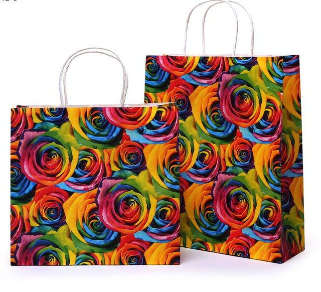 Fancy Printed Paper Bags