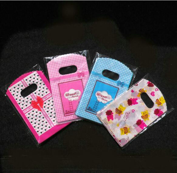 Printed Die Cut Handle Plastic Bag