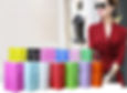Colorful Kraft Paper Bag W/ Handle