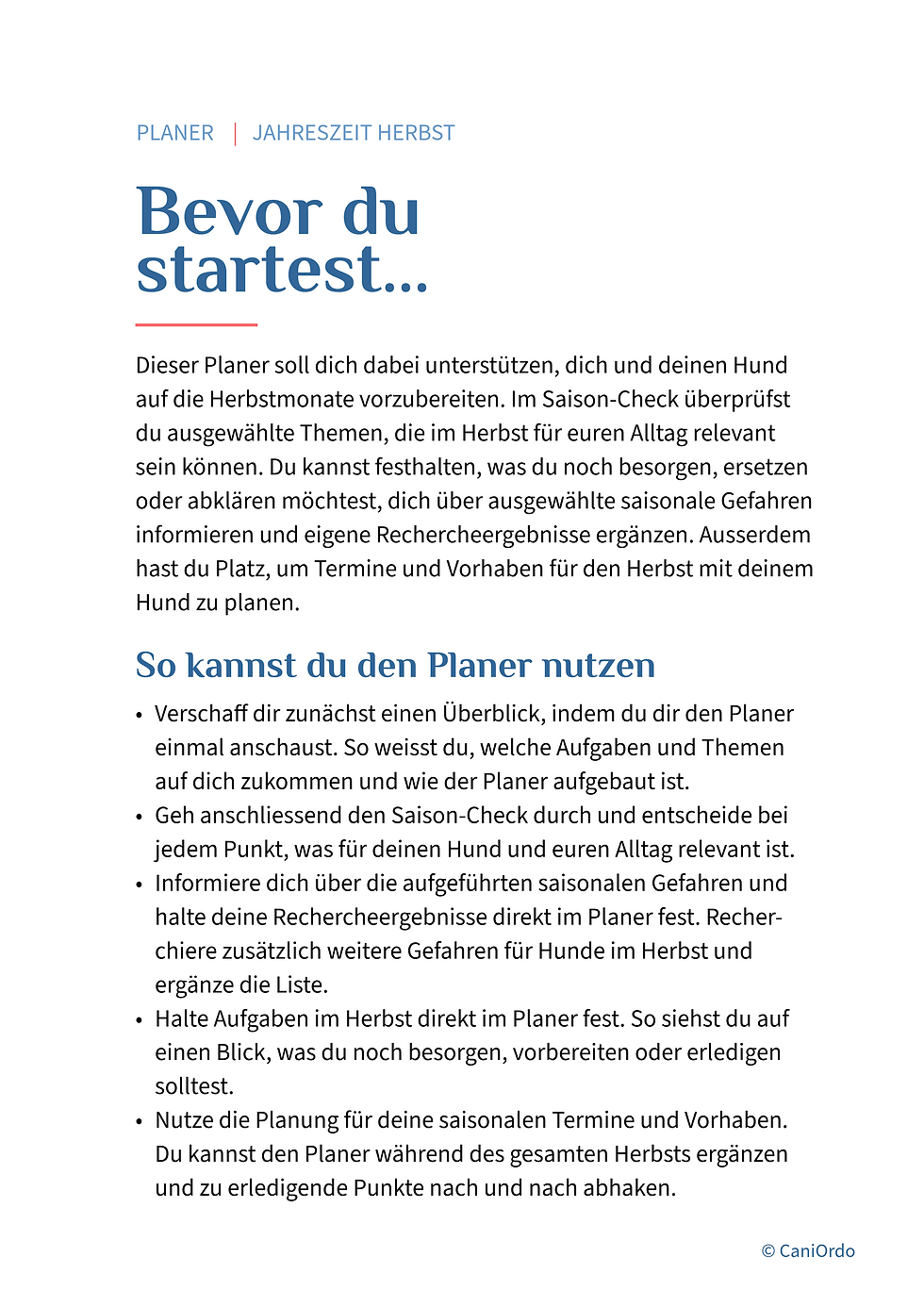 Miniaturbild: Planer "Jahreszeit Herbst" | Digitales Produkt (PDF)