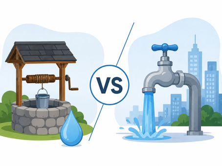 Well Water vs. City Water