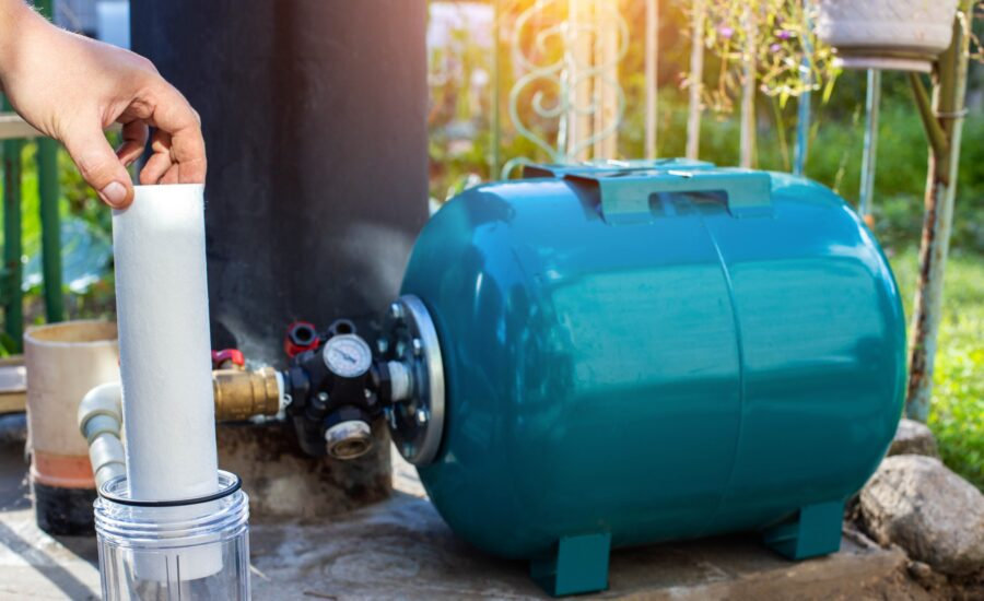 Priming The Pump Of A Well