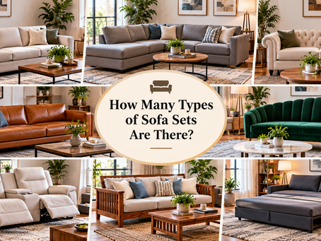 Types of Sofa Sets Showcase