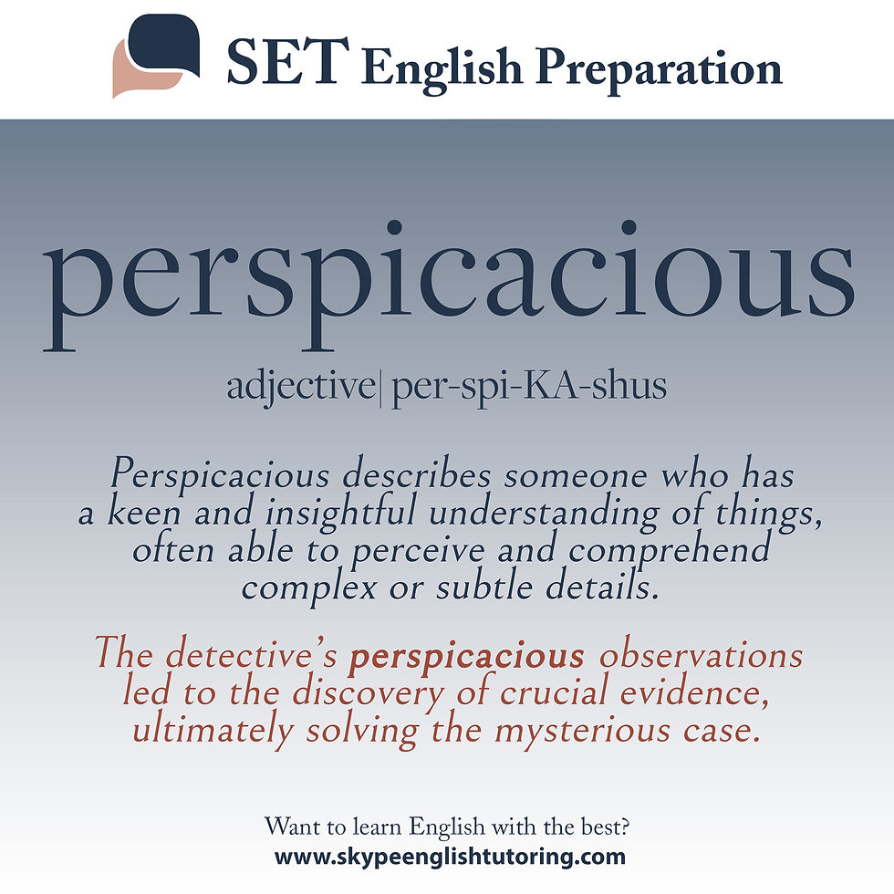 English word of the day