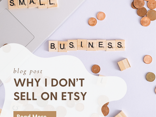 Why I Don't Use Etsy