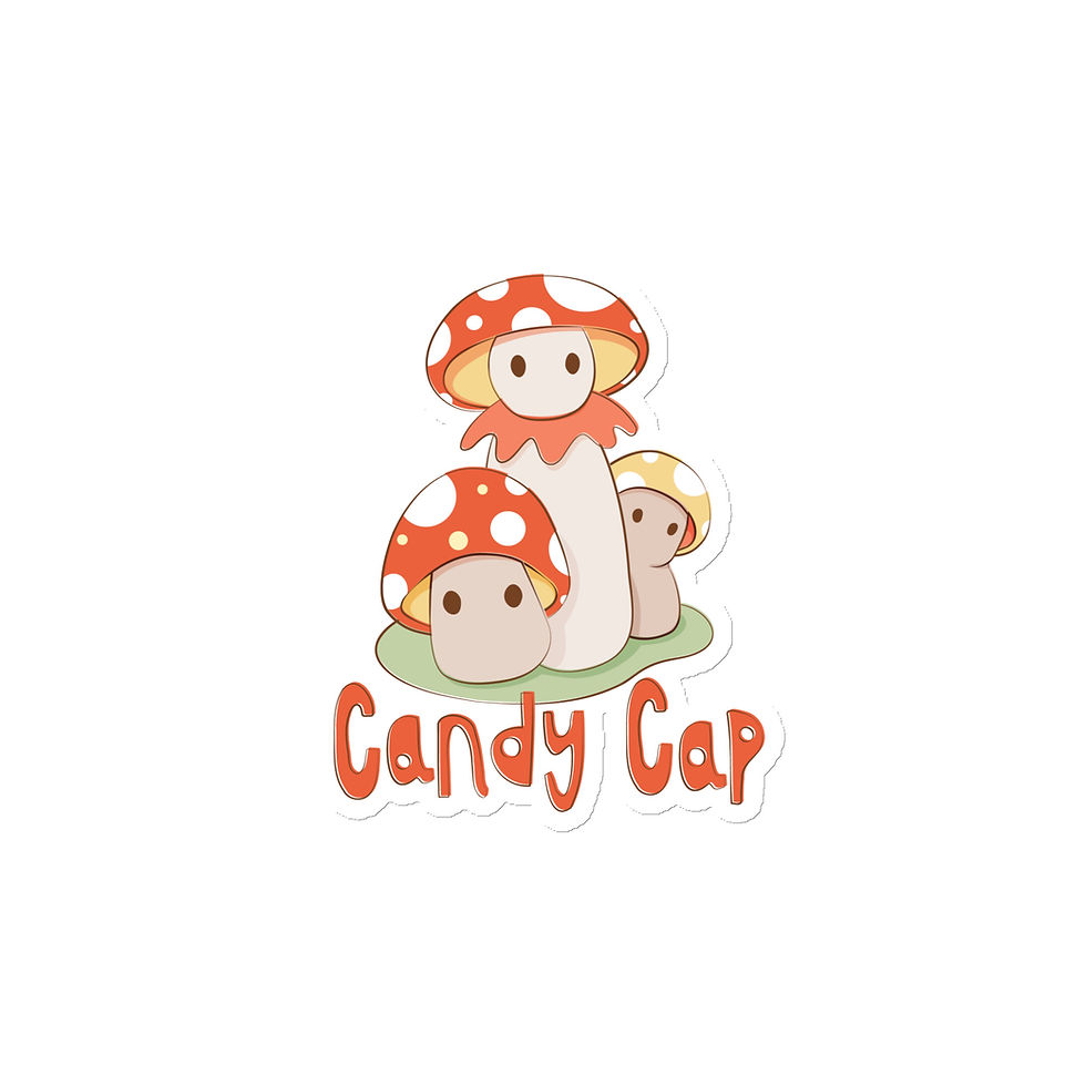 Thumbnail: candy cap logo medium magnet