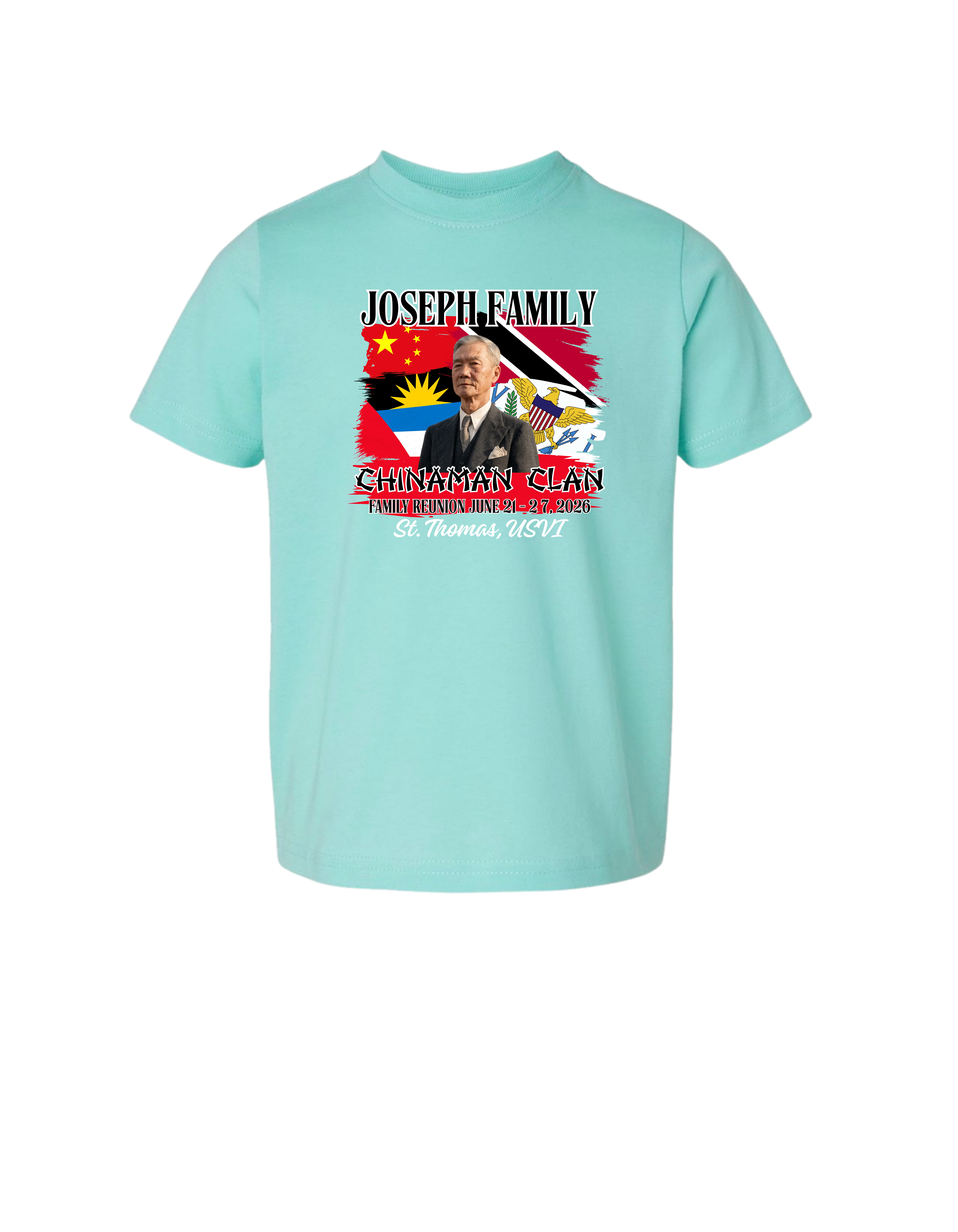 Chinaman Clan Family Reunion Toddler Tshirt