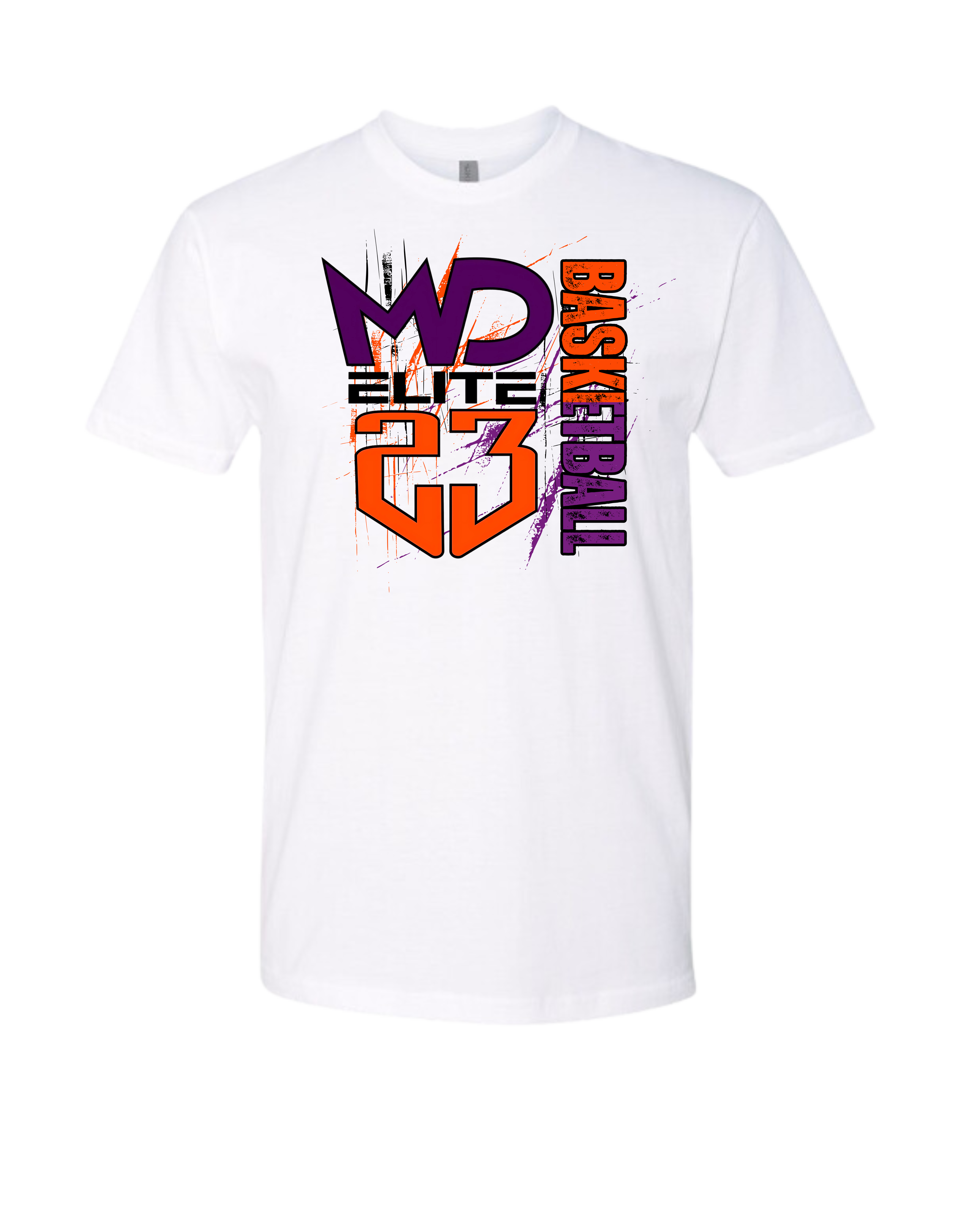 MD23 Elite Basketball Cotton or Dry Fit Short Sleeve