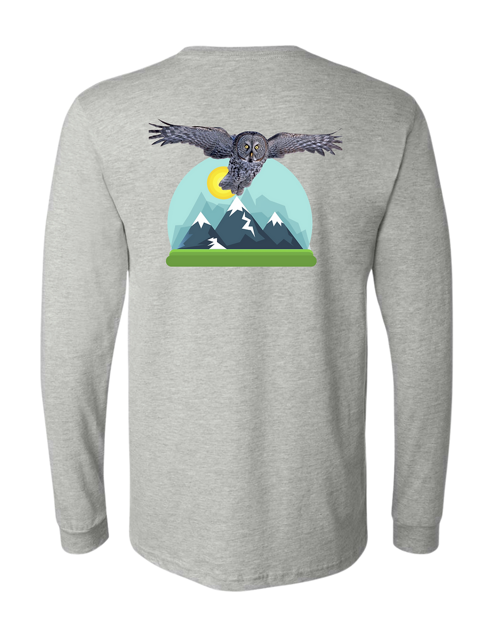 Thumbnail: Hoosick Falls Valley of the Owl dryfit long sleeve tee