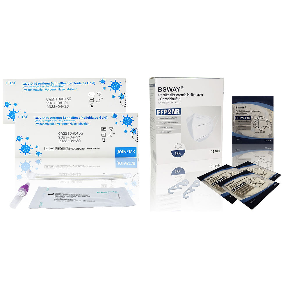 Miniaturbild: Außengastronomie - Spezialkit 2x Laientest & Verschiedene Masken