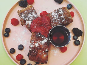 Restaurant vs Homemade: Artsy Vegan French Toast