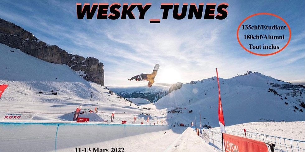 Weekend de ski TUNES 2022