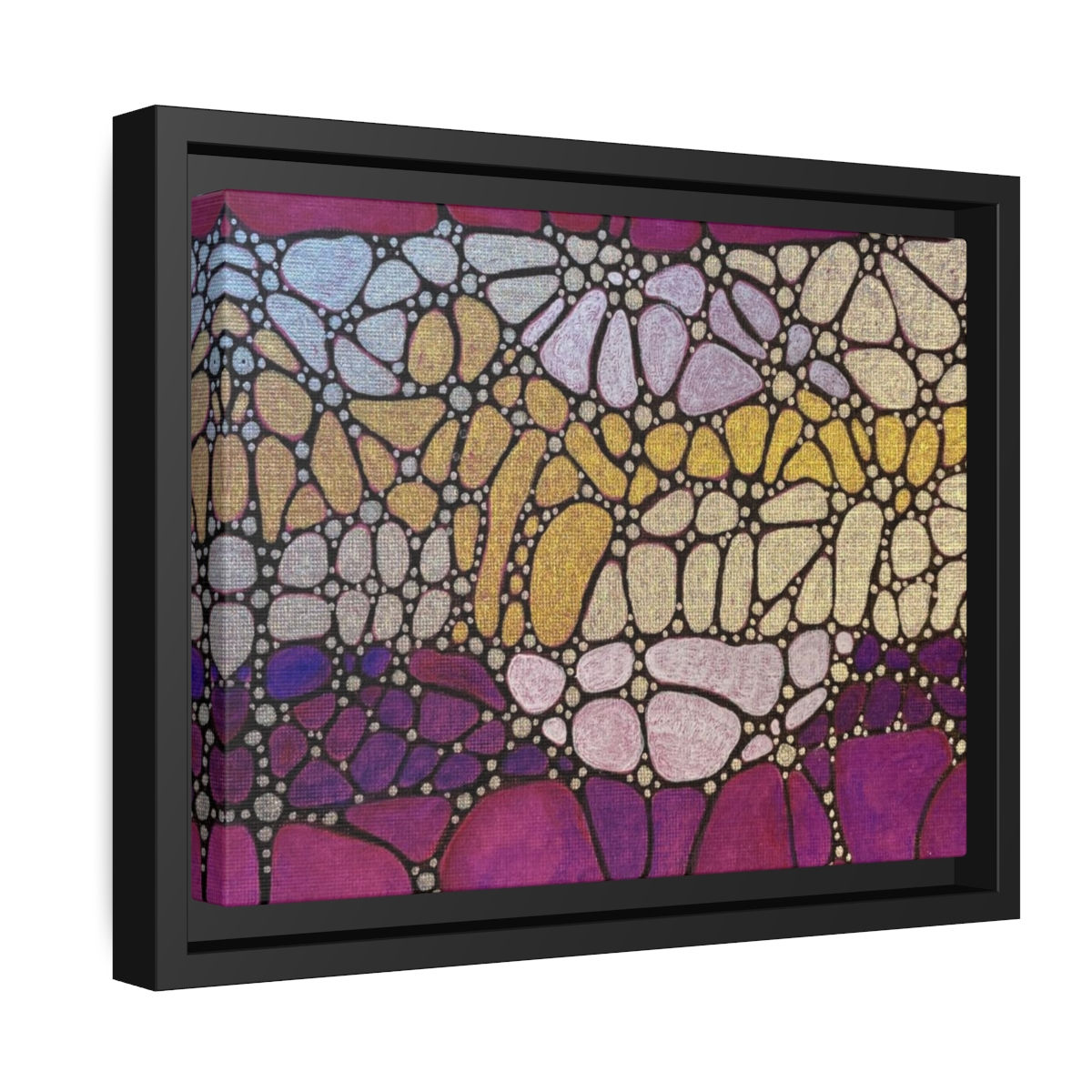 Matte Canvas in Black Frame