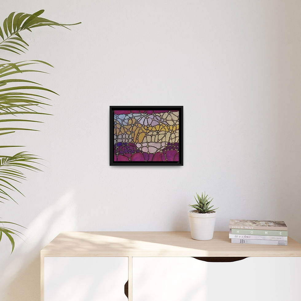 Thumbnail: Matte Canvas in Black Frame