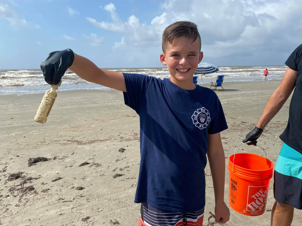 Beach Clean Galveston Galveston