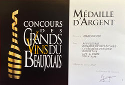 Médaille d'Argent 2018