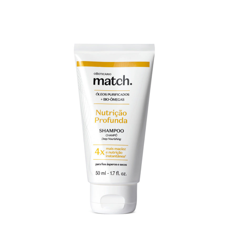O Boticário | Match Champô Nutrição Profunda - 50ml