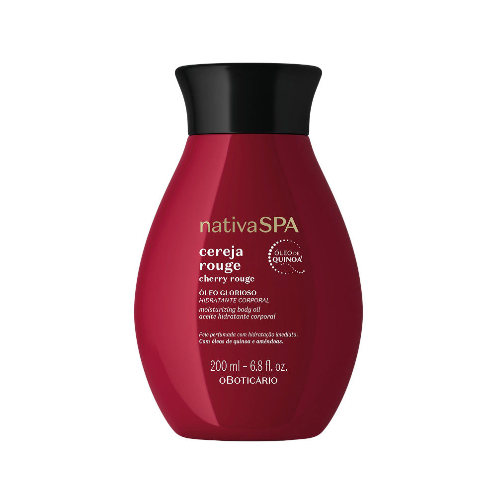O Boticário | Nativa SPA Cereja Rouge Óleo Glorioso Hidratante Corporal - 200ml