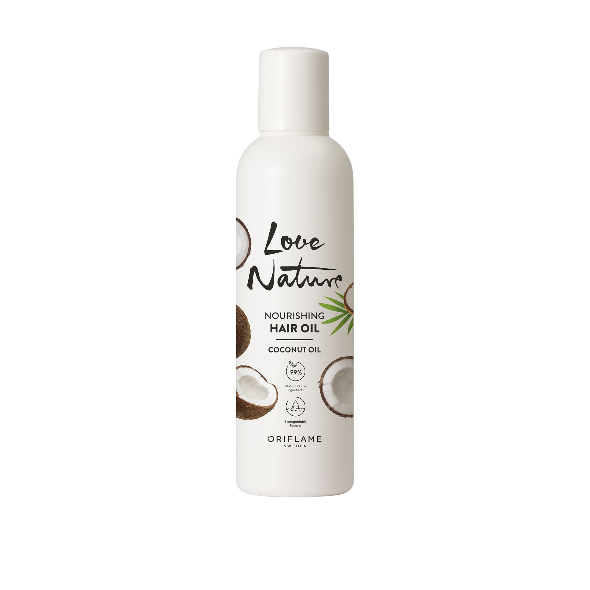Oriflame | Love Nature Óleo Capilar Nutritivo com Óleo de Coco - 100ml