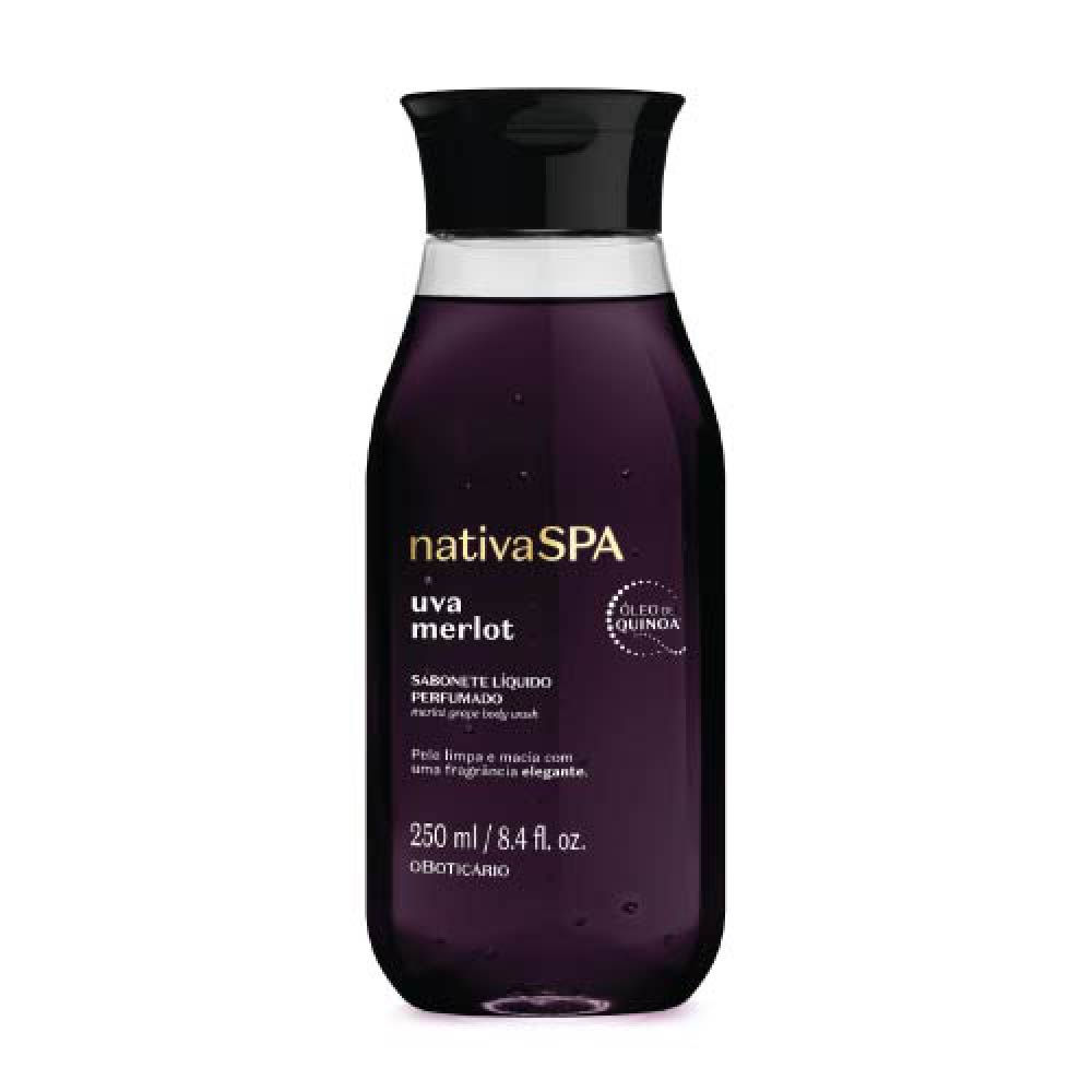 O Boticário | Sabonete Líquido Corporal Nativa SPA Uva Merlot - 250ml
