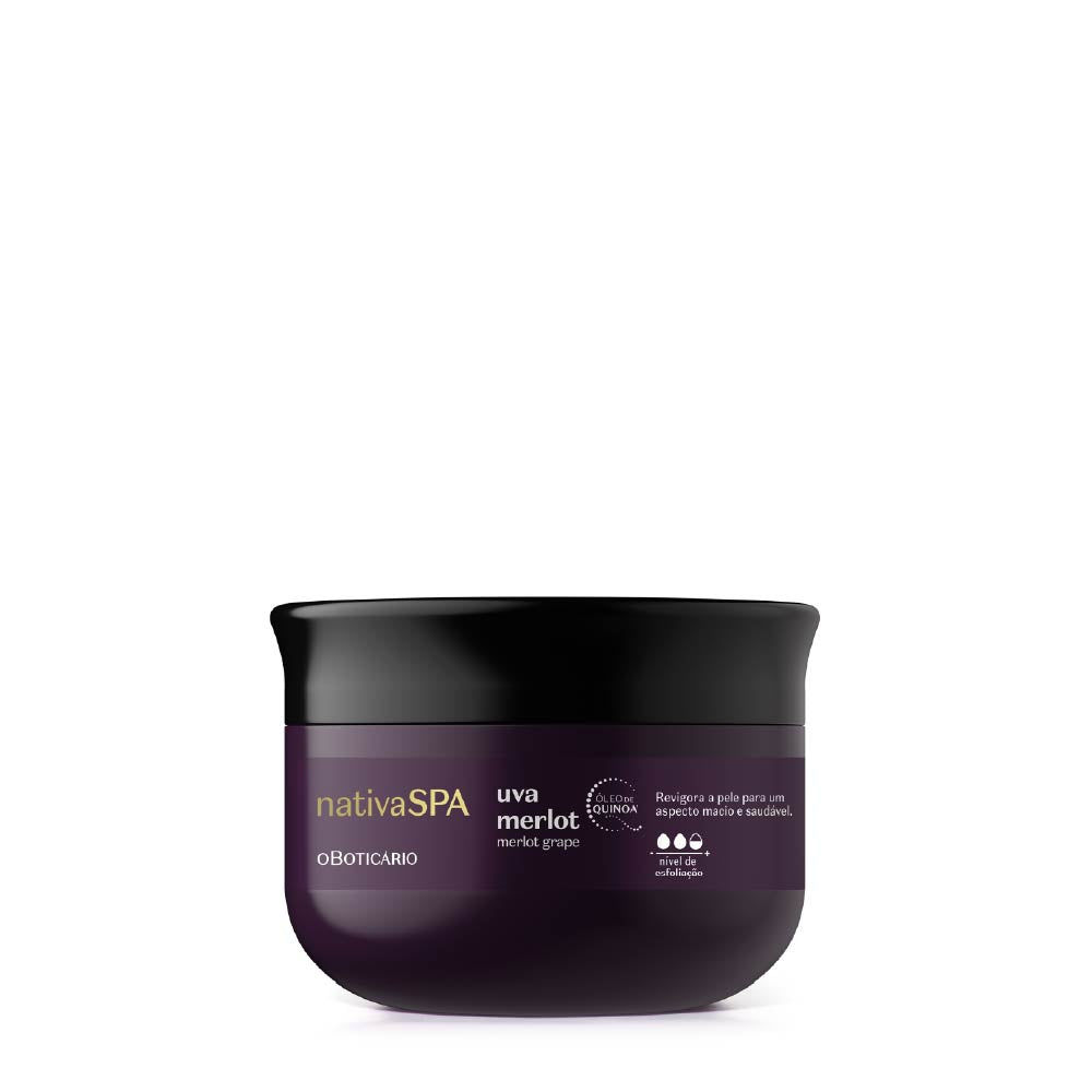 O Boticário | Creme Esfoliante Corporal Nativa SPA Uva Merlot - 200g